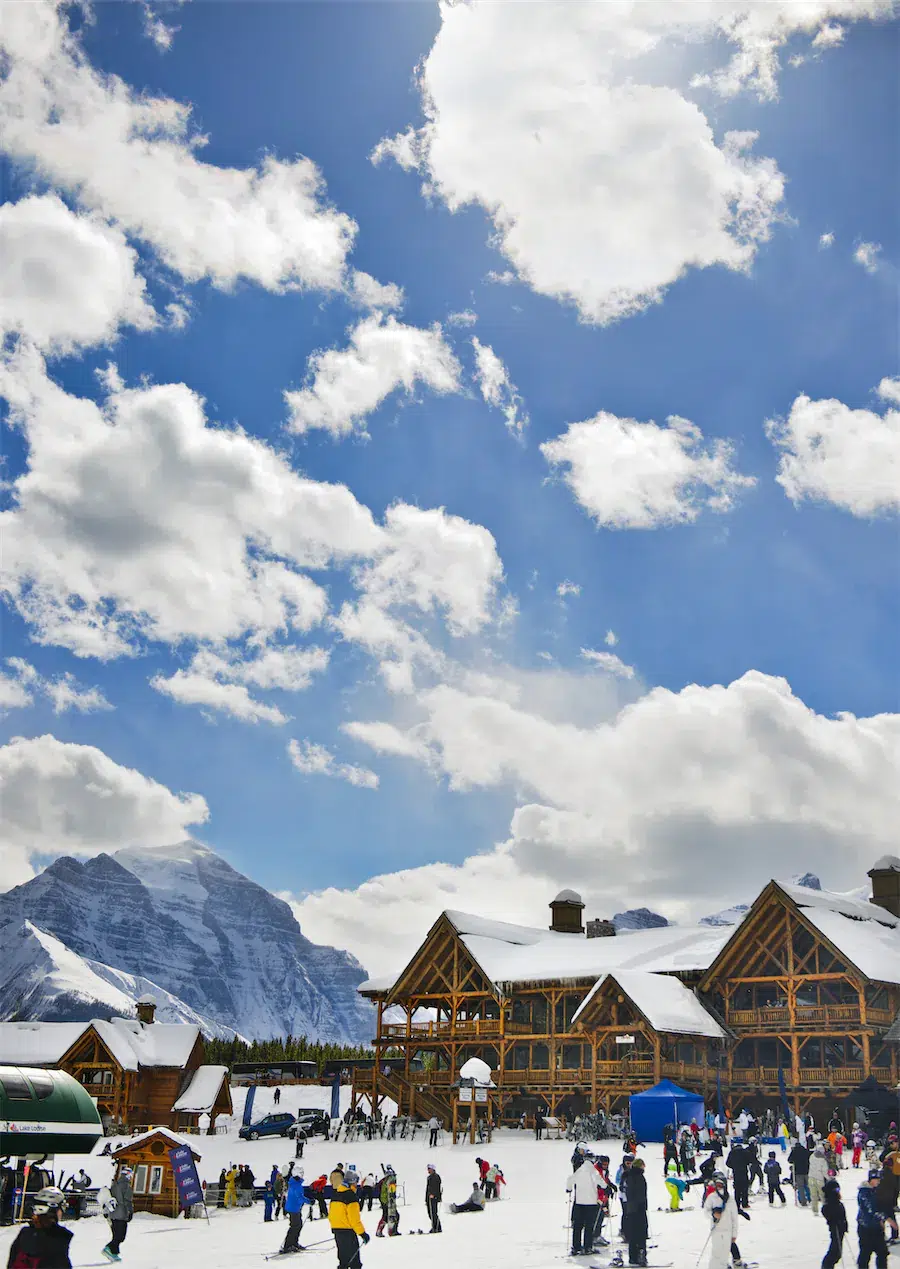 Lovely Alberta ski resort photo - Credit: Travel Alberta - Hubert Kang